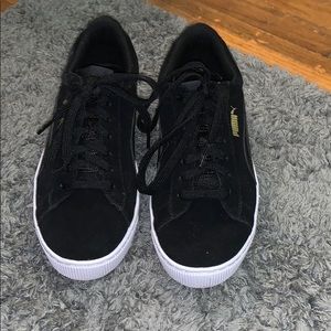 Puma platform sneakers, lightly worn